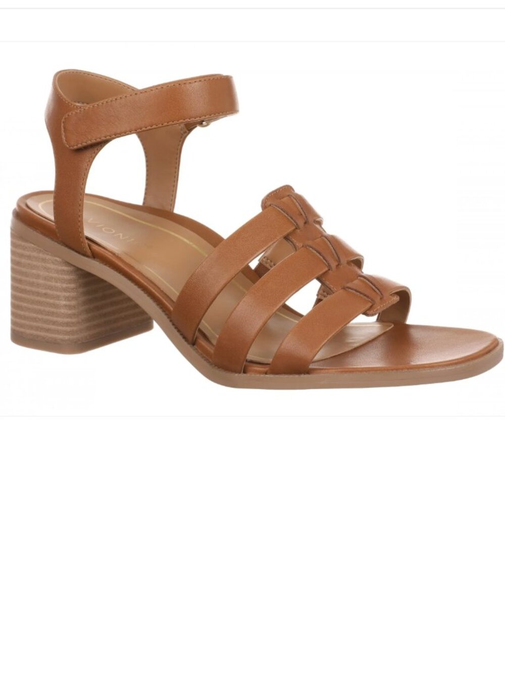 NEW $150 Vionic Maisy Ankle Strap Sandal   12 M, TAN TMB LEATHER